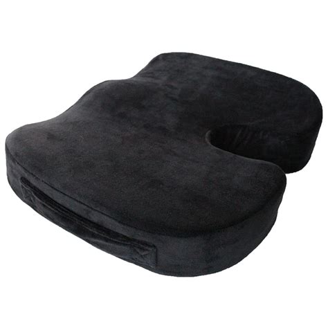 Memory Foam Seat Cushion - Back Pain Orthopedic Tailbone Sciatica ...