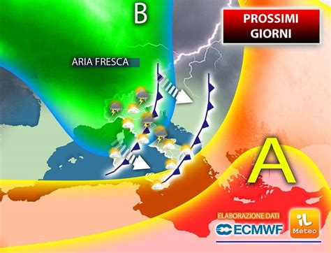 Meteo PROSSIMI GIORNI da Mercoledì ci sarà una SVOLTA ma stavolta