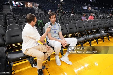 Nemanja Bjelica Of The Golden State Warriors Talks To The Media News