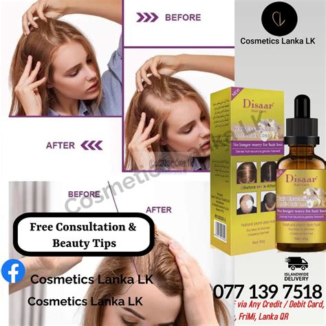 Disaar Hair Essential Oil Lanka Web