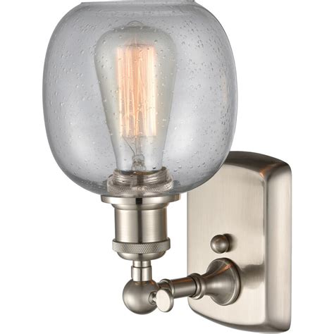 Innovations Lighting W Sn G Led Ballston Belfast Wall Sconce Ebay