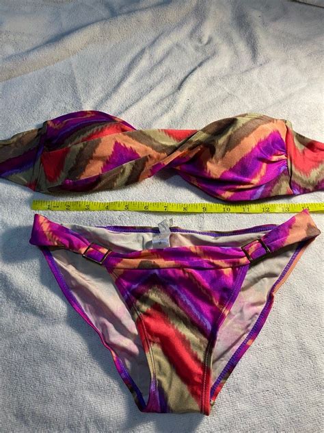 Bikini Set 7 Colorful Bandeau On Carousell