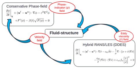 Two Phase Fluid Structure Interaction Computational Multiphysics