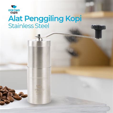 Jual Grinder Kopi Manual Grindder Coffee V Pour Over Stainless Burr