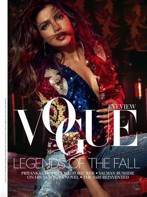 Priyanka Chopra Vogue India September 2017 Issue And Photos • Celebmafia