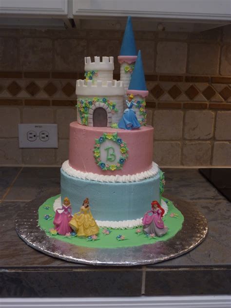 Disney Princess Castle Cake - CakeCentral.com