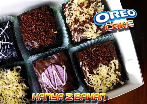 Resep Oreo Cake Dengan 2 Bahan Oleh Dapur Mai Cookpad