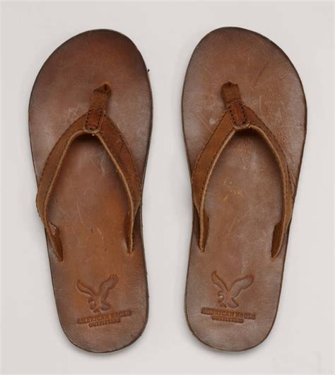 Mens Leather Flip Flops American Eagle | Flip Flops