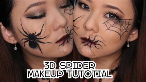 D Spider Makeup Tutorial Youtube