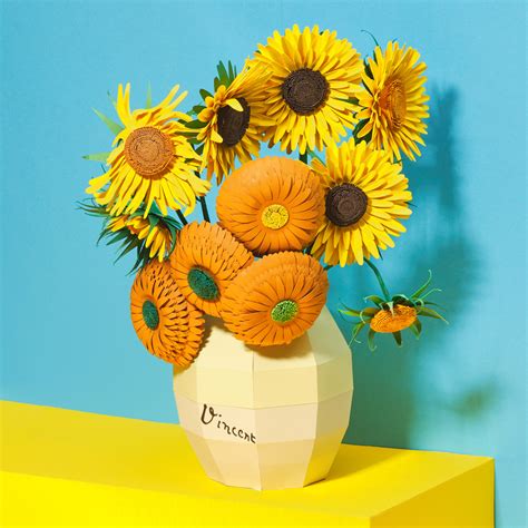 Vincent Van Gogh Sunflowers Behance