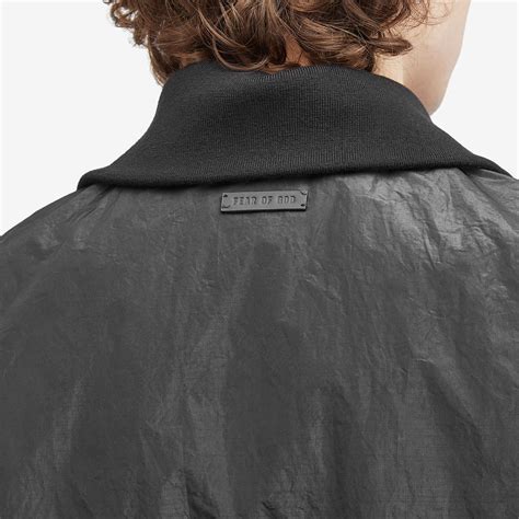 Fear Of God Th Half Zip Track Jacket Black End Jp