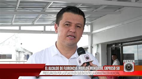 El Alcalde de Florencia Marlon Monsalve expresó su preocupación por