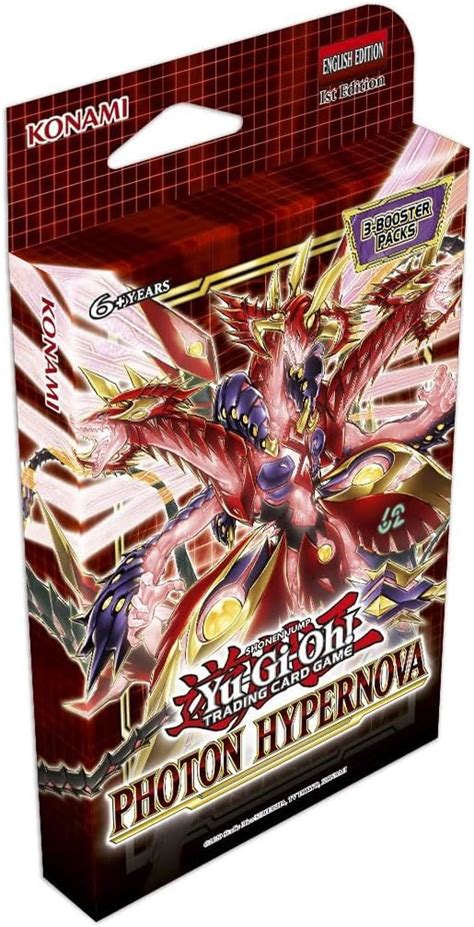 Yu Gi Oh Photon Hypernova Special 3 Pack Tuckbox Uk Toys And Games