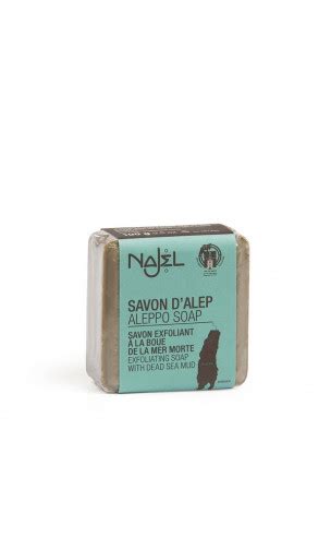 Savon d alep naturel à la boue de la mer Morte Savon Exfoliant Doux