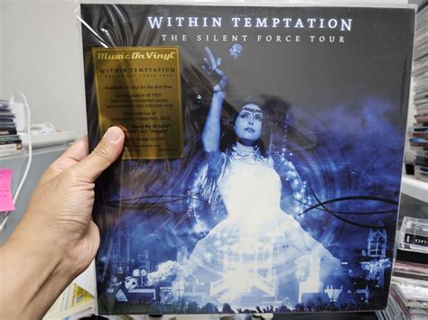 Within Temptation The Silent Force Tour Vinyl Photo Metal Kingdom