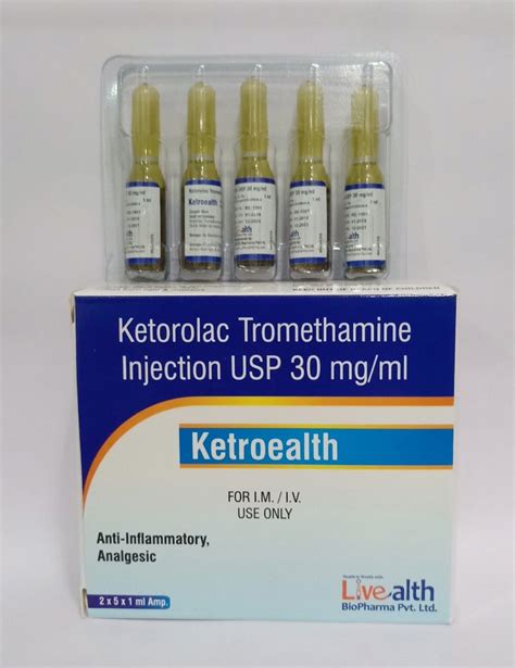 Ketorolac Tromethamine Injection At Best Price In Navi Mumbai By