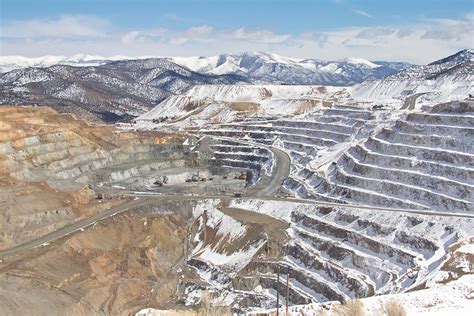 Mining Usa Ely Nevada Open Pit Copper Mine Joel Rogers