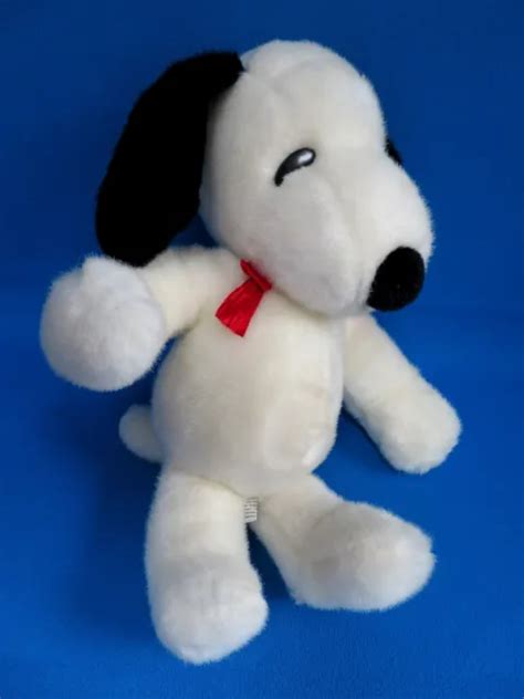 Large Snoopy Puppy Dog 14 Plush Soft Toy United Feature Peanuts