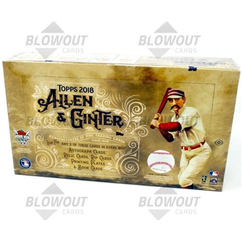 Topps Allen Ginter Baseball Hobby Box