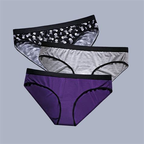 Купить BONITOS, 3 шт., сексуальные женские трусы с принтом, женские ...