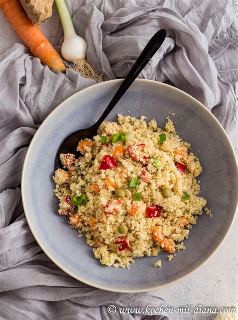 Blumenkohl Reis Kochen Mit Diana