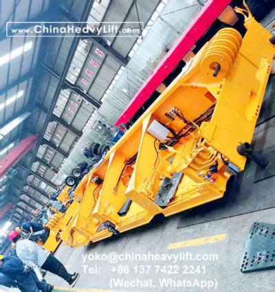 Compatible Goldhofer THP SL Heavy Duty Modules Chinaheavylift 40 Axle