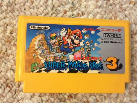 Super Mario Bros. 3 - Famicom Cartridge by Blood-PawWerewolf on DeviantArt