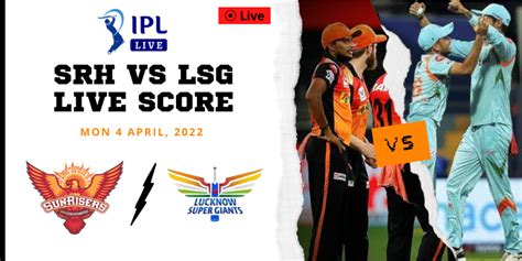 Srh Vs Lsg Live Streaming In Ipl 2022 Today Pitch Report