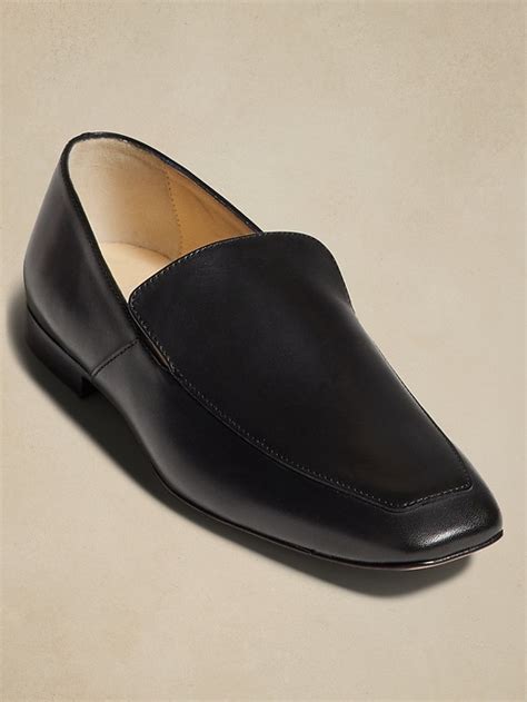 Luz Leather Loafer Banana Republic