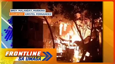 7 Bahay Sa Marikina Natupok Dahil Umano Sa Isang Kandila Frontline