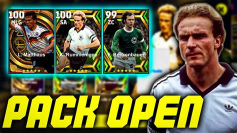 PACK OPEN ATRAS DO RUMMENIGGE 100 DE OVER NO EFOOTBALL 2023 MOBILE