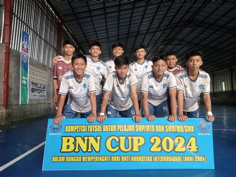 Bravo Tim Futsal Sman Srengat Telah Berhasil Meraih Juara Pada