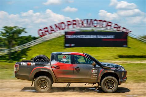 Rifat Sungkar Ketuai Trio Pemandu Mitsubishi Ralliart Di Asia Cross