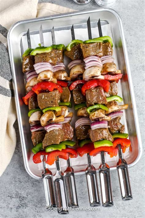 Steak Kabob Marinade Spend With Pennies