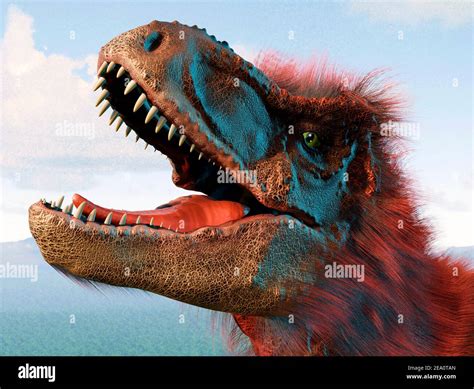 T rex feathers hi-res stock photography and images - Alamy