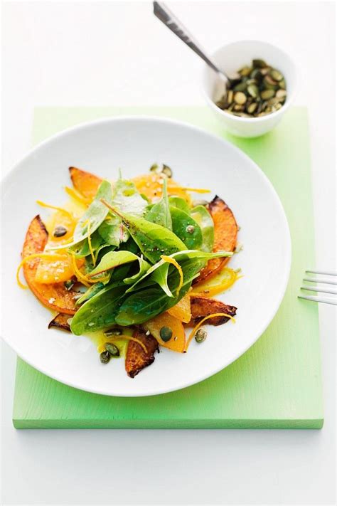 Pumpkin Spinach Salad recipe | Eat Smarter USA