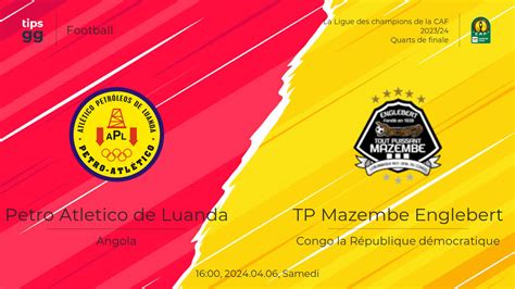 Petro Atletico de Luanda contre TP Mazembe Englebert le 2024 04 06 à l