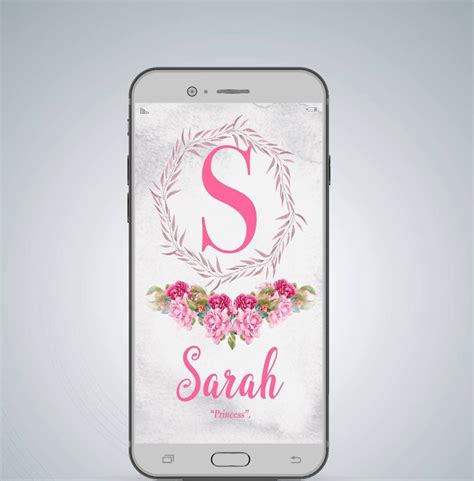 Sarah Name Wallpaper | Etsy