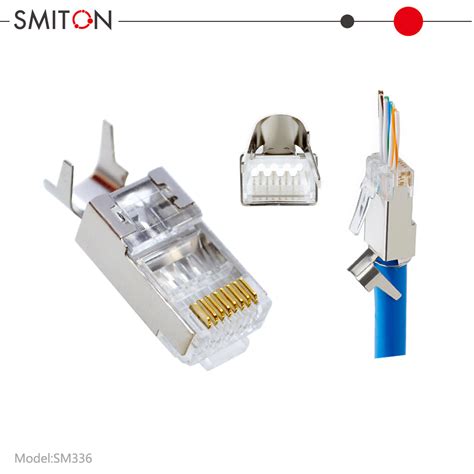 Pass Through Ftp Cat Plug Rj Cat Connector Plug Cat Rj Pass