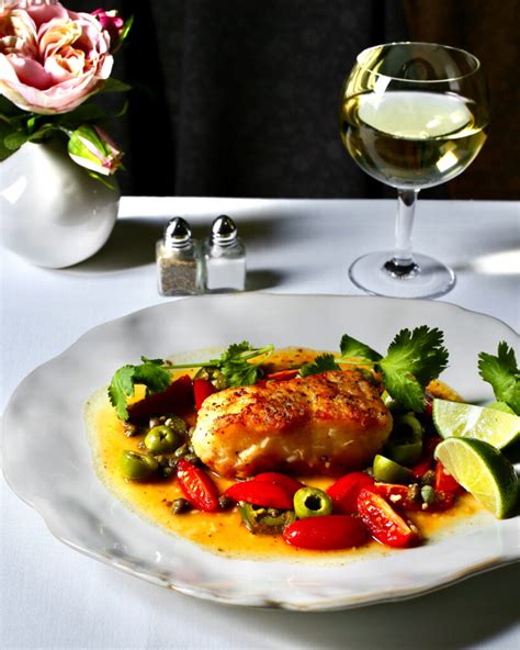 Chilean Sea Bass A La Veracruzana Taste With The Eyes