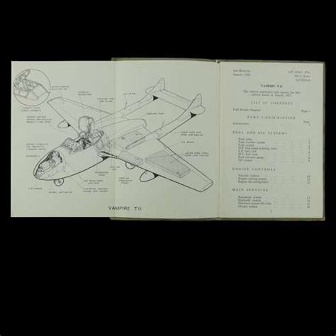 Raf Pilot S Notes Vampire T 11