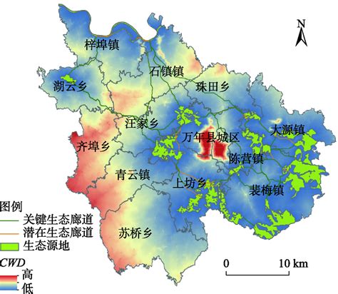 基于多源数据综合观测的生态安全格局构建——以江西省万年县为例