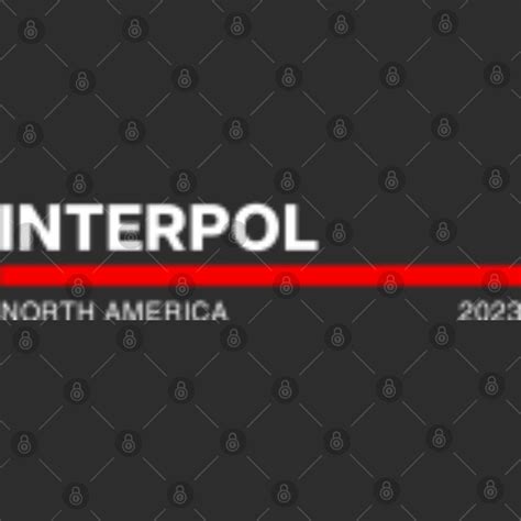 Interpol 2023 Tour Shirt, Interpol Band Fan Shirt, Interpol Rock Band ...