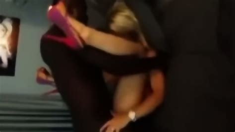 Blonde Milf In Heels Takes BBC Creampie