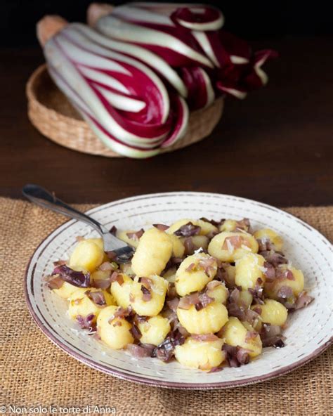 Gnocchi Di Patate Con Radicchio Ricetta Gnocchi Con Radicchio