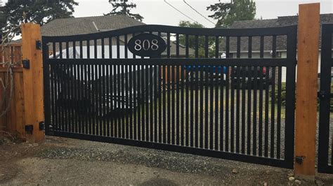 Driveway Gates Custom Aluminum Swing Driveway Gates Smart West