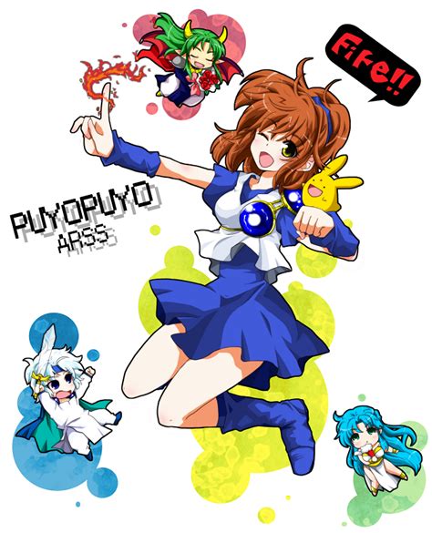 Arle Nadja Carbuncle Schezo Wegey Rulue And Satan Puyopuyo And 1