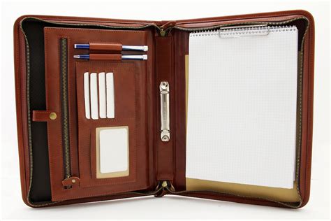 Noda Executive Leather Padfolio Professional Business Etsy