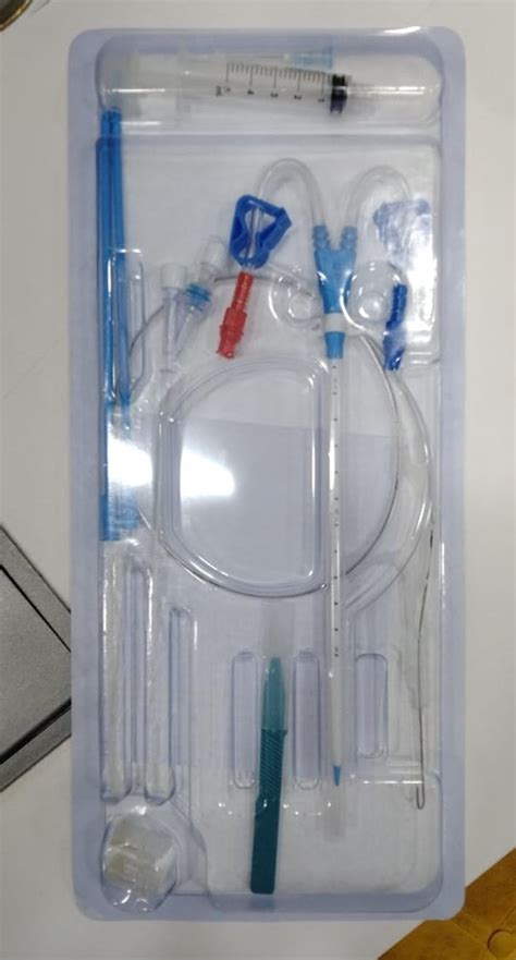 Haemocent Haemodialysis Catheter Kit Curved Off