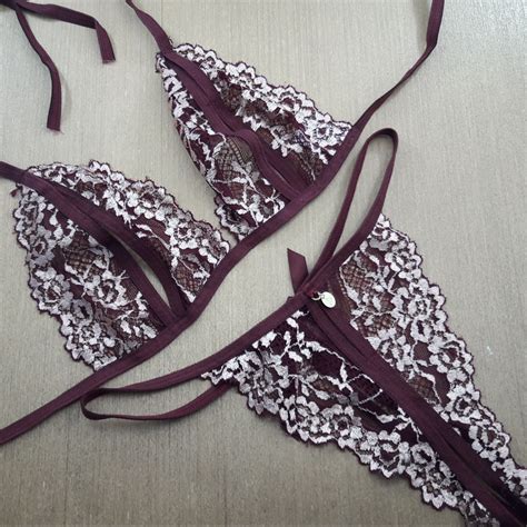 Conjunto Sexy Renda Bicolor Lingerie Br Atacado Para